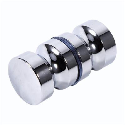 Stainless Steel Glass To Glass With Knob