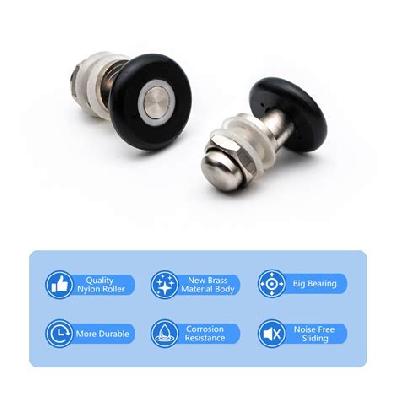 Brass Door Hanging Wheel Sliding Roller Pulley