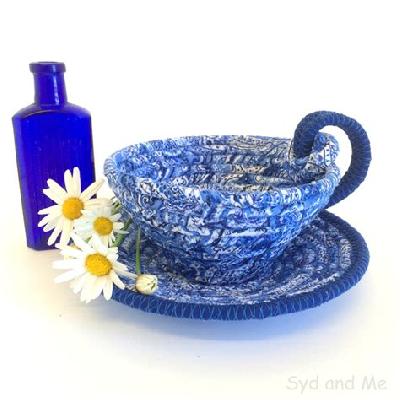 Cup And Saucer Basket