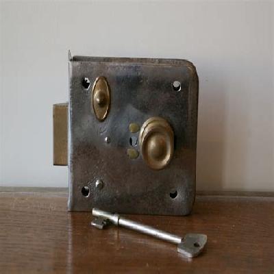 Night Latch 1Ck Antique