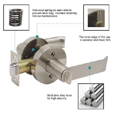 SS Tubular Lock Without Key