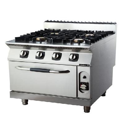 Commercial Four Burner Gas Stove