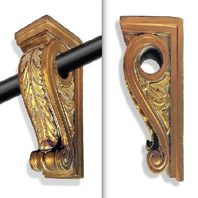 Fancy Curtain Brackets