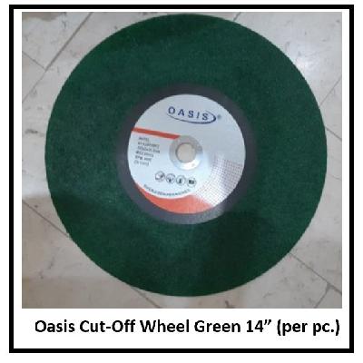 Abro Cut Off Wheel14'' Green