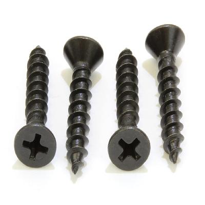 Black Flat Head Screw