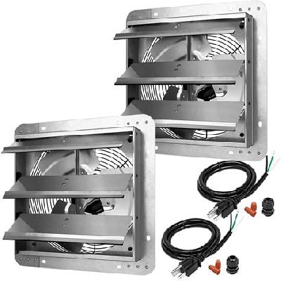 Aluminum Exhaust Fan Shutter