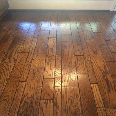 Art Paste-up Wooden Flooring