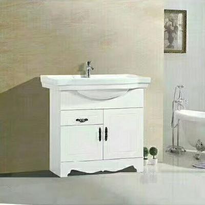 Floor Mounted pvc Bathroom  Cabinet
