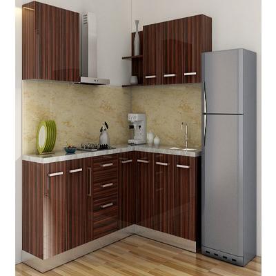 L Shape Heavy PVC Modular Kitchen