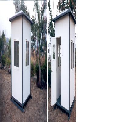 PVC Portable Prefab Security Cabin
