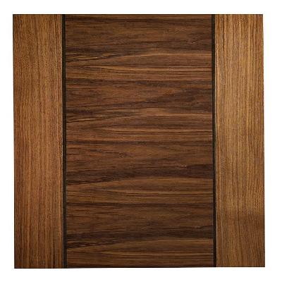 Tan Brown PVC Bathroom Door