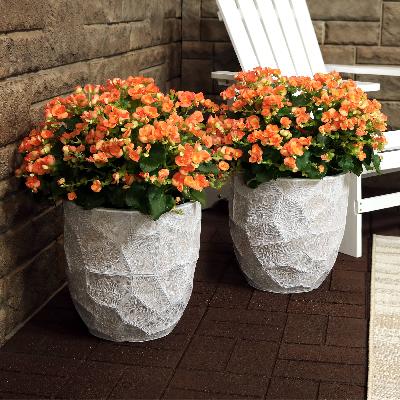 Decorative Fiber Flower Pot