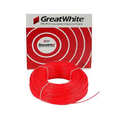Flame Retardant PVC Insulated Red Industrial Cables