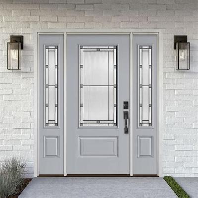 Grey Single Skin FRP Door