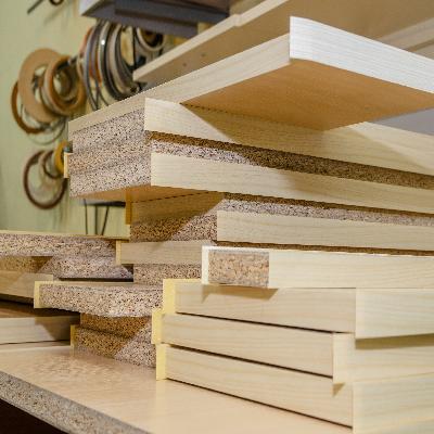 Pre-Laminated Particle Board