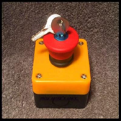 Emergency Stop Push Button With Key