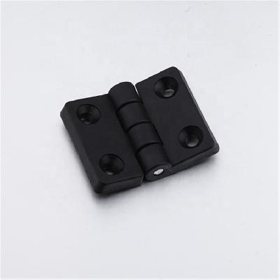 Black Polyamide Industrial Hinges For Industrial Aluminum Profile Door