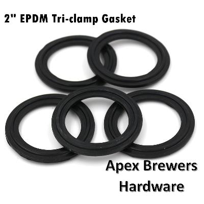 Black Rubber EPDM Clamping Profile Gasket