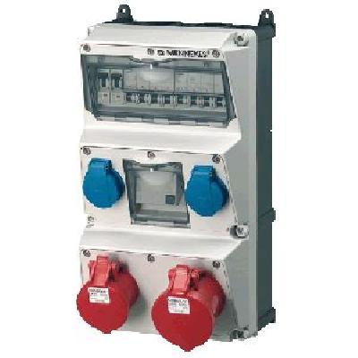 Mennekes Receptacle Combination