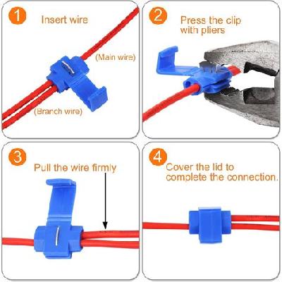 QUICK SPLICE CONNECTORS