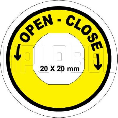 Open Close Labels