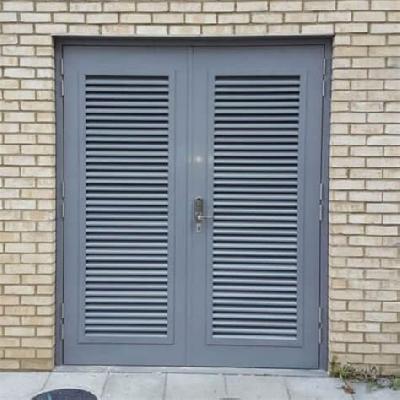 Louver Metal Door