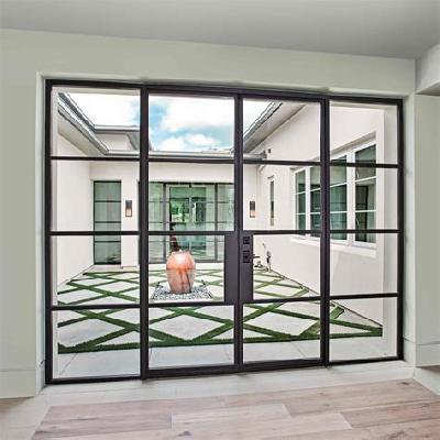 Steel Glass Door