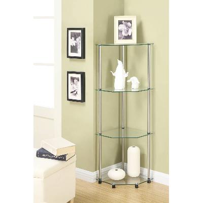 Glass Corner Shelf
