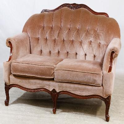 Wooden Victoria Sofa