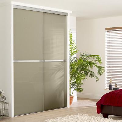 Floor To Ceiling Glass Sliding Wardrobe System