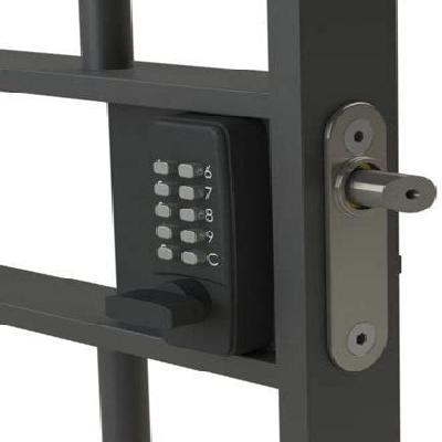 Digital Mechanical Gate Lock Left Sided