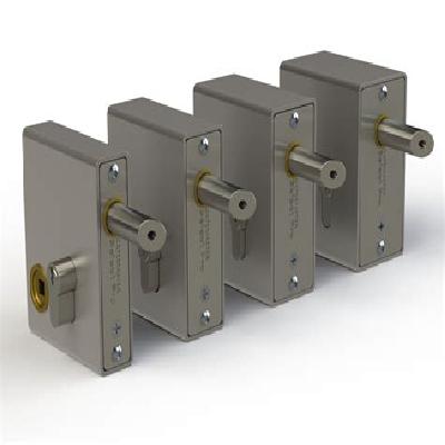Weld In Lock For Metal Gates