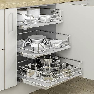 Modular Kitchen Wire Drawers
