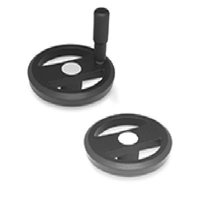 Elesa And Ganter GN 924.3 Handwheels With Retractable Handle