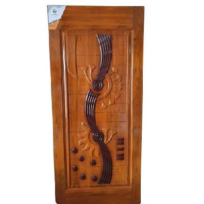 African Teak Wood Door