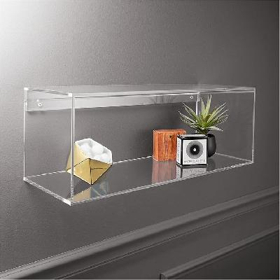 Acrylic Wall Mount Shelf