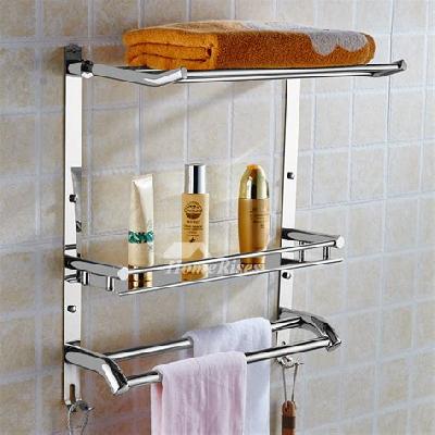 Stainless Steel Bathroom Wall Shelf