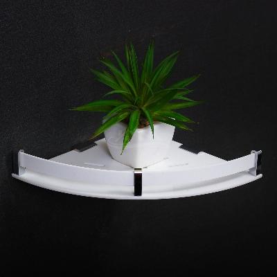 Unbreakable Acrylic Corner Shelf