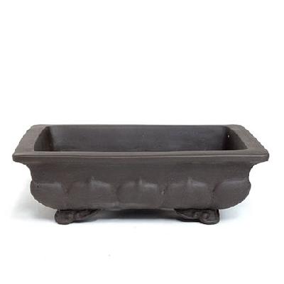 Bonsai rectangular ceramic planter 12 x 8 x 3 inch
