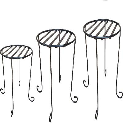 Metal Stand For Flower Pot ( Only Stand ) - Minerva Naturals