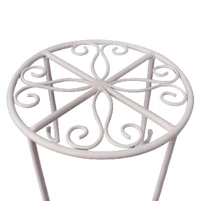 Minerva Naturals Flat Metal Stand For Pots Pack Of 2 (60x21x10cm)