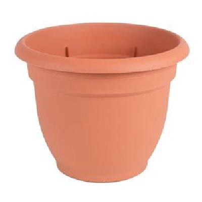 Plastic Flower Pots Mat Finish 23 Cm X 23 Cm X 20 Cm With Inner Self Watering Tray