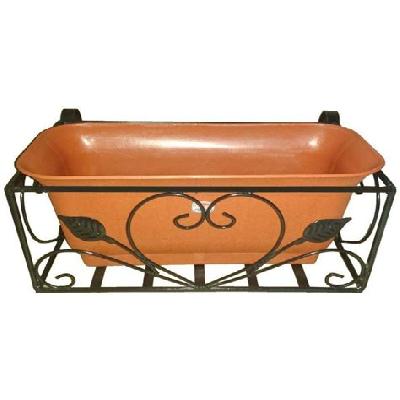 Railing Rectangular Planter - Mineva Naturals