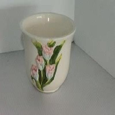 Ship Shape Ceramic Planter 10 X 3.5 X 3