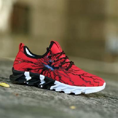 Men Lace Up Sports Shoes