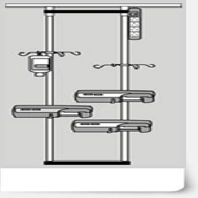 Curtain Tracks with IV Hangers