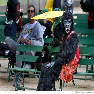 Fixed Gorilla Umbrella