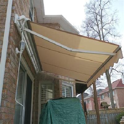 Retractable Fabric Awnings