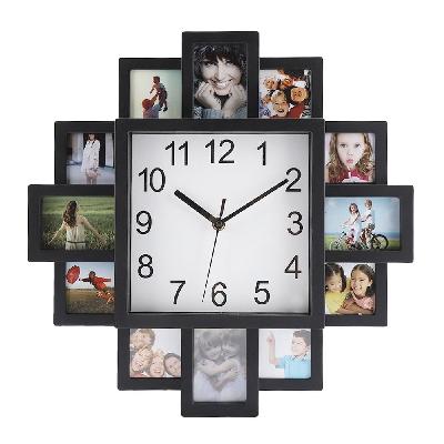 Photo Frame With Clock