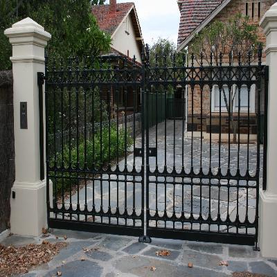 Residential Cast Iron Swing Gate